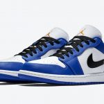 Air Jordan 1 Low Blue Orange 553558-401 Release Date