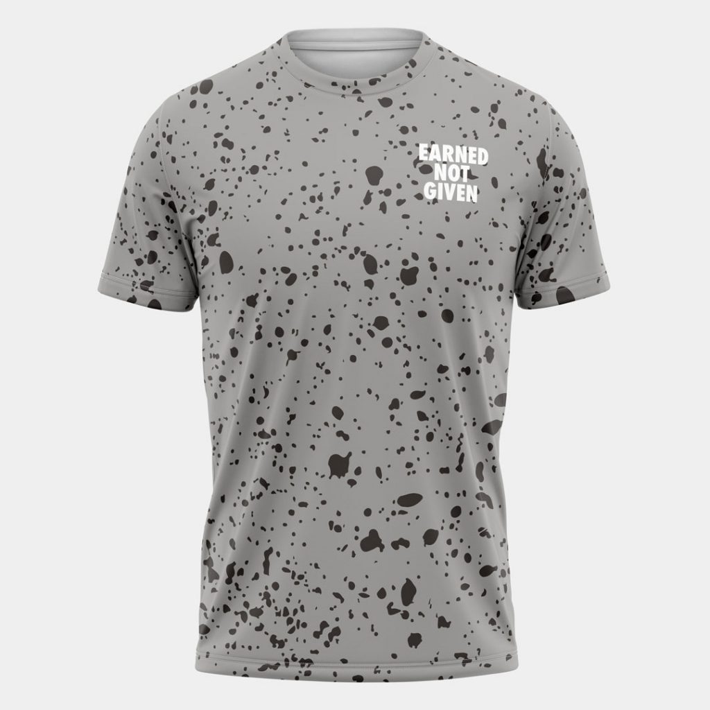 Earned Not Given Athletic T-shirt