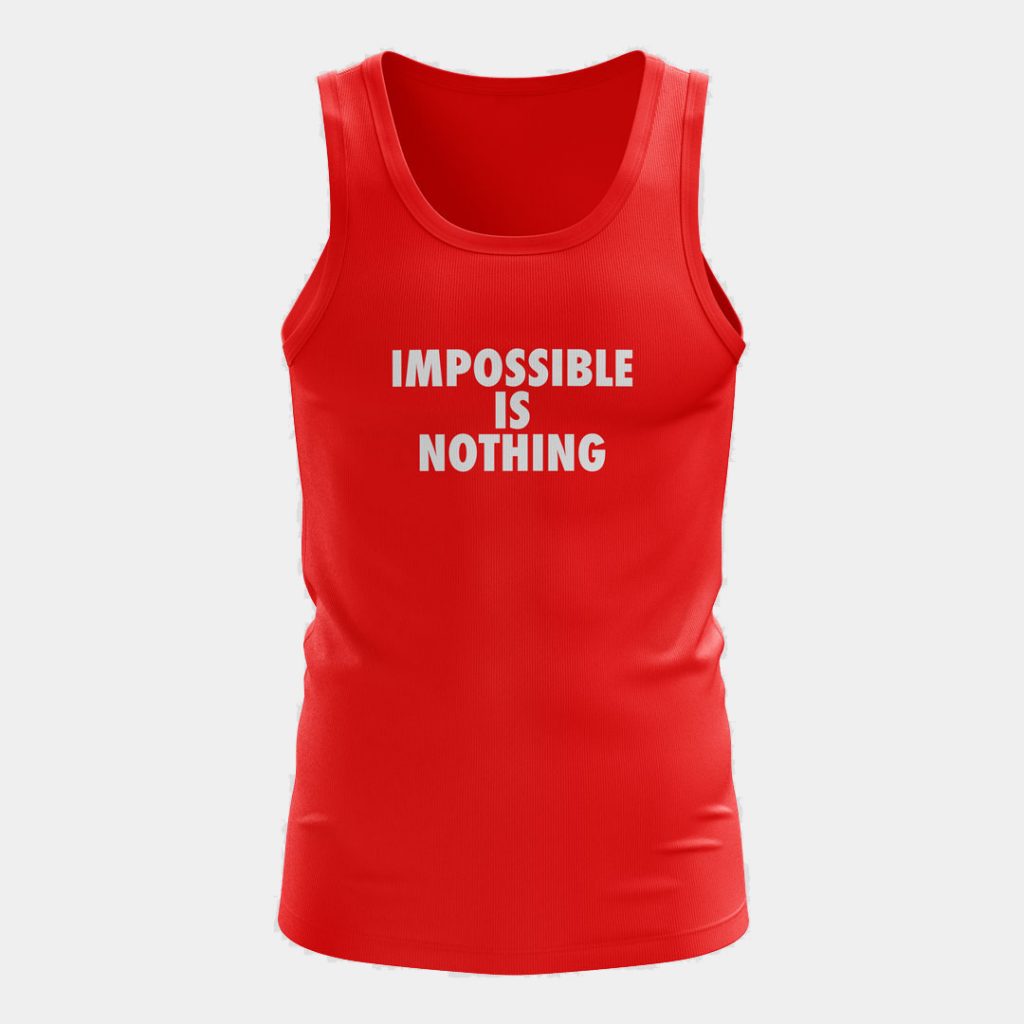 Impossible Is Nothing Unisex Tank Top