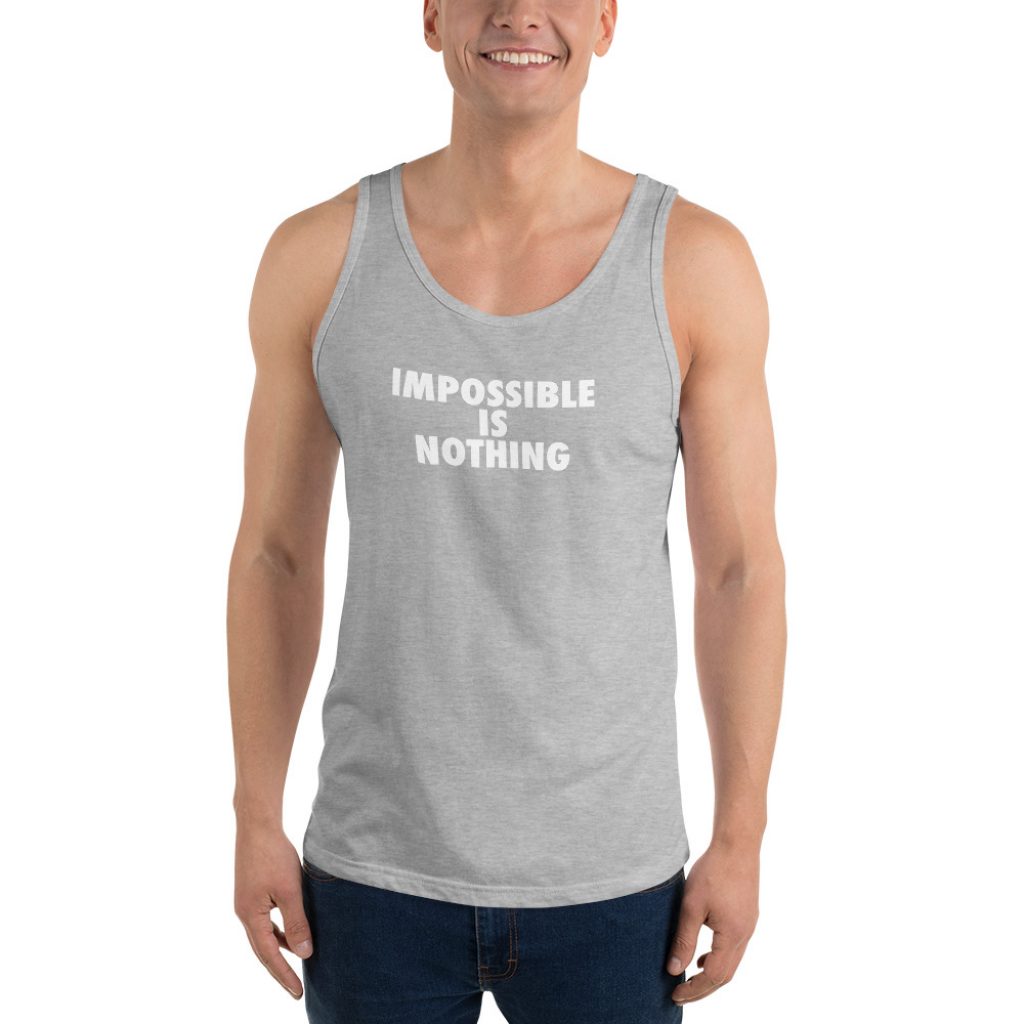 Impossible Is Nothing Unisex Tank Top