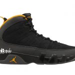 Air Jordan 9 Black Dark Charcoal University Gold CT8019-070 Release Date