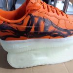 Nike Air Force 1 Skeleton Brilliant Orange CU8067-800 Release Date