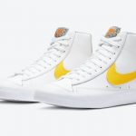 Nike Blazer Mid 77 Vintage White Yellow DA4677-100 Release Date