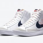 Nike Blazer Mid Reverse Logo White DA4651-100 Release Date