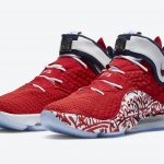 Nike LeBron 17 Red Graffiti Remix CT6047-600 Release Date