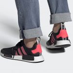 adidas NMD R1 Black Signal Pink FV9153 Release Date