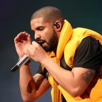 Drake performs on the Coachella stage during day 2 of the Coachella