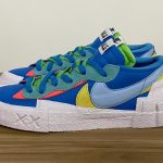 Kaws Sacai Nike Blazer Low Blue DM7901-400 Release Date