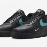 Nike Air Force 1 Low Black Blue Lightning Wolf Grey FD0654-001 Release Date