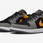 Air Jordan 1 Low Light Graphite Vivid Orange FN7308-008